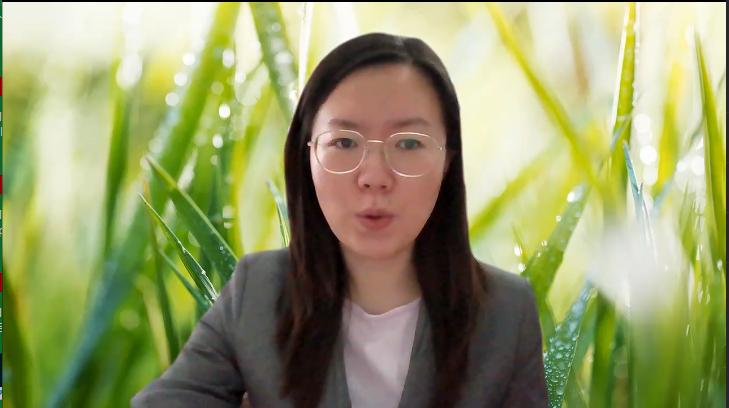 学员代表王宠惠老师发言